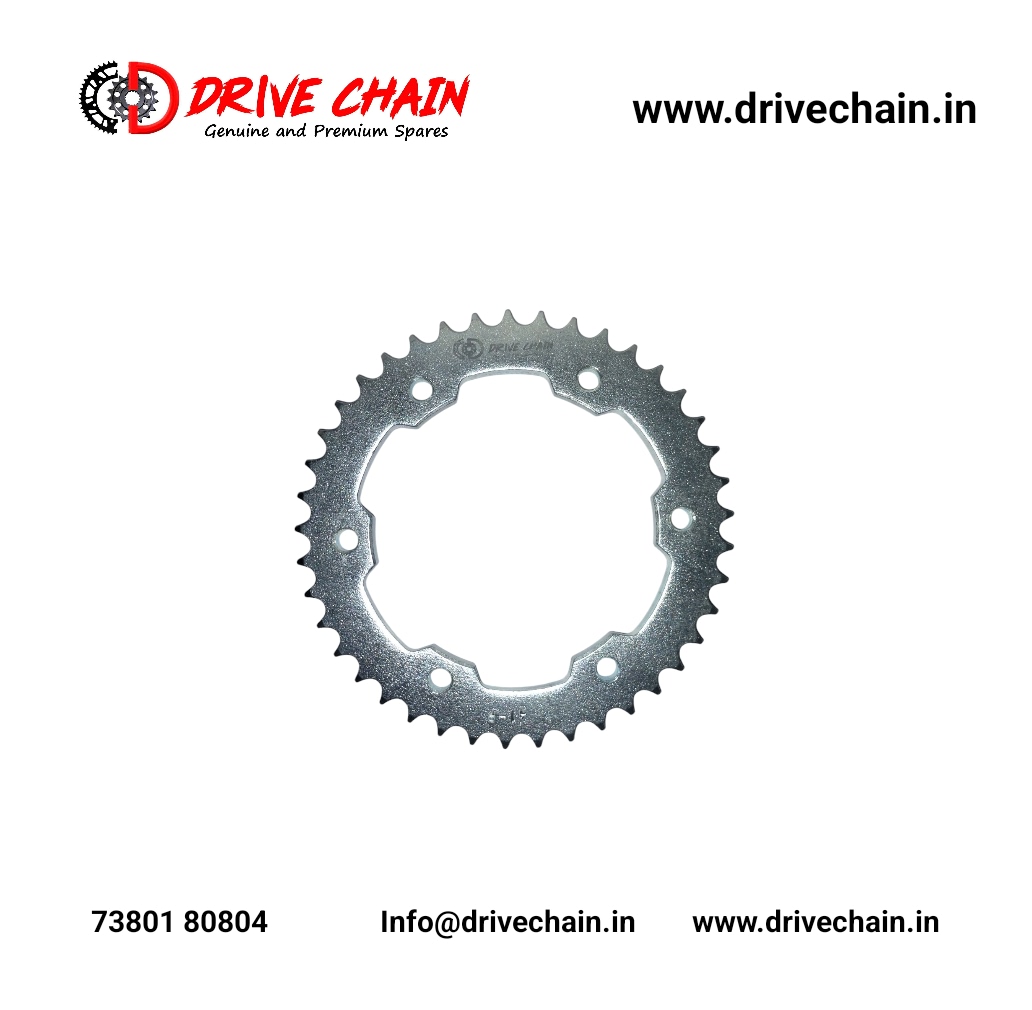 yy✕2 Buy DriveChain™ Yamaha FZ-X Rear Sprocket 41T – Heavy-Duty