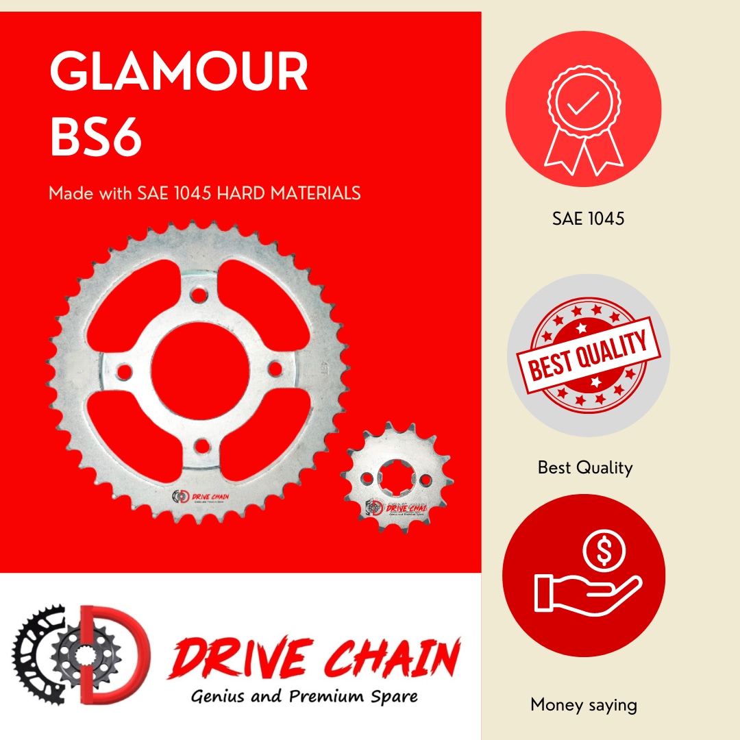Hero Glamour Bs6 Glamour Chain Sprocket Price CHAIN SPROCKET KIT