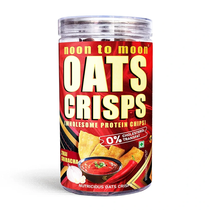 Noon to Moon Oats Crisps-Thai Sriracha (150g)