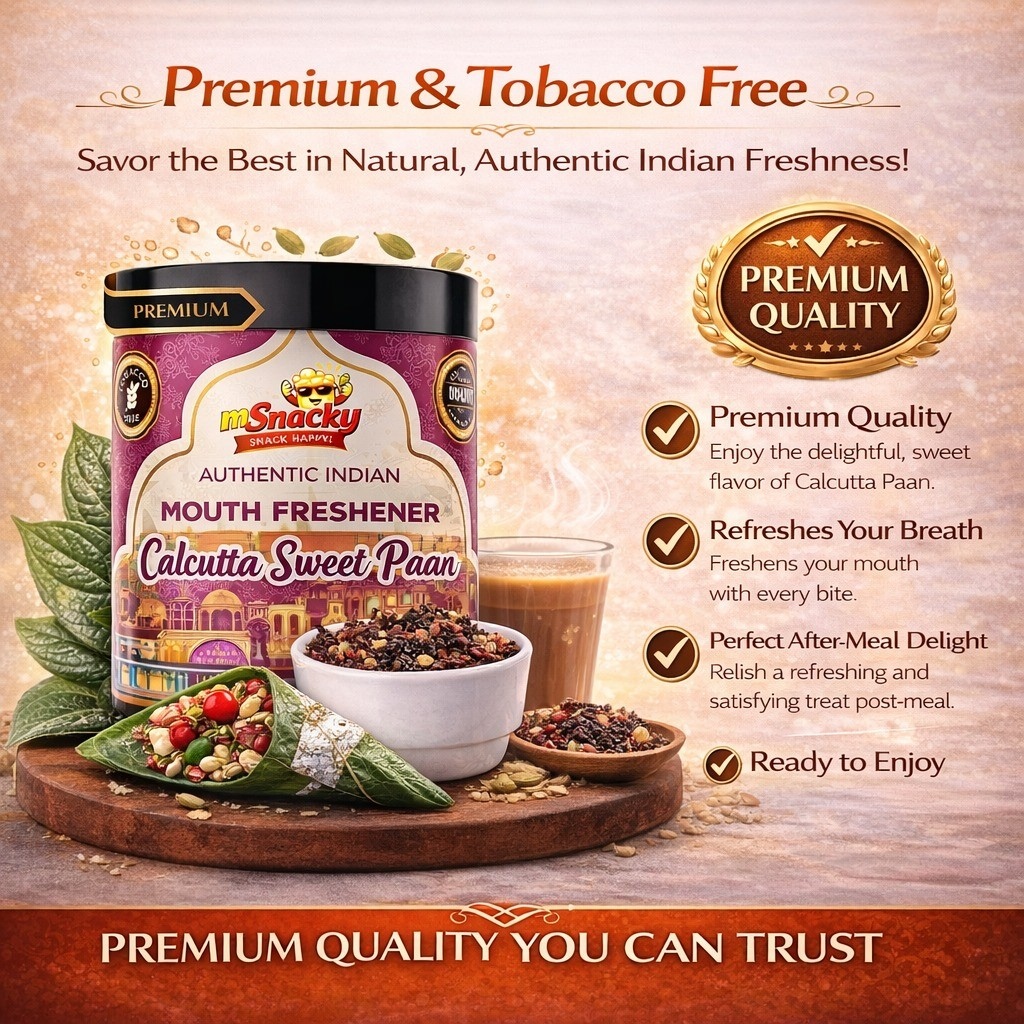 tobacco mouth freshener Coconut Paan Mouth Freshener