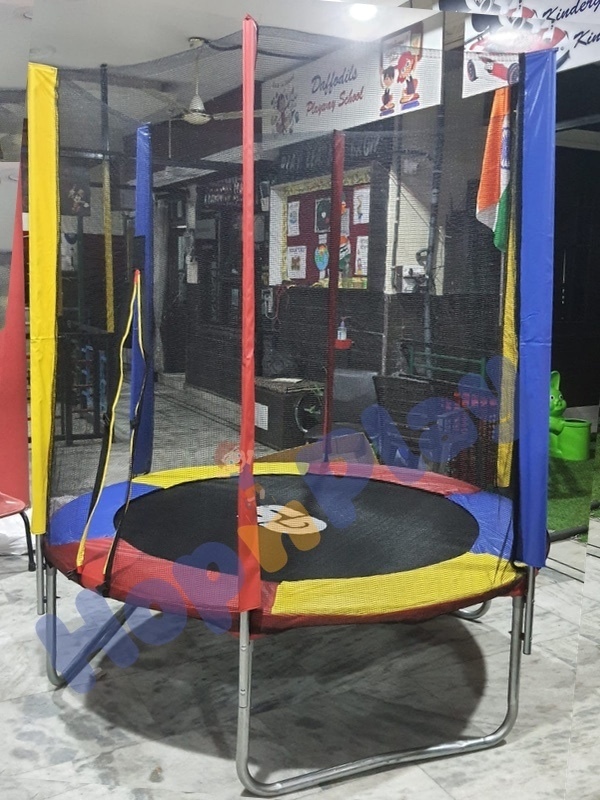 Buy Hop N Play Feet Rainbow Jumping Trampoline with Safety Net