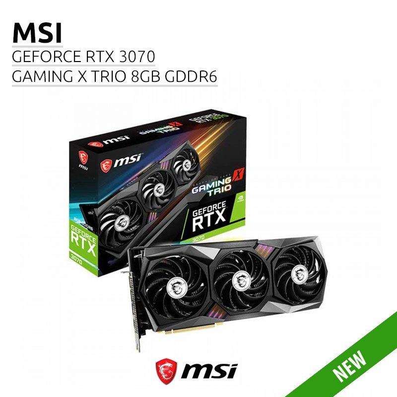 Buy Msi Geforce Rtx 3070 Gaming X Trio 8gb Gddr6 Graphic Card 