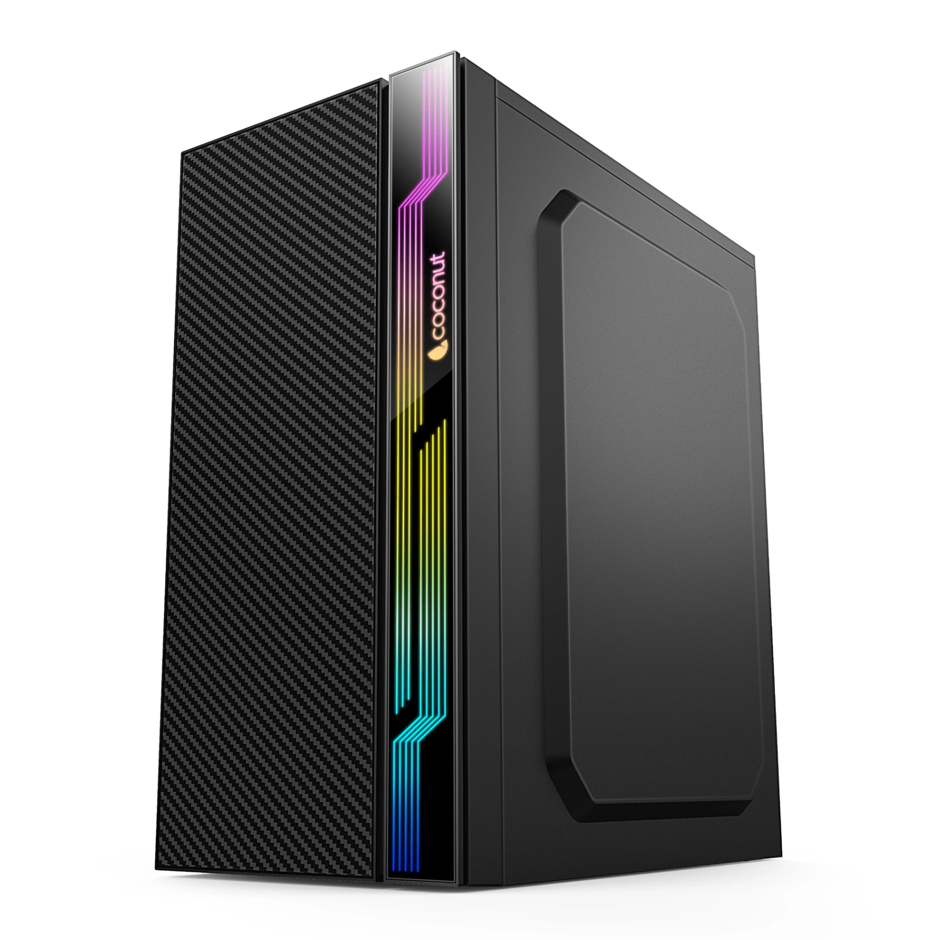 COSMIC Office Cabinet – Micro ATX, RGB Front, SM45 Power