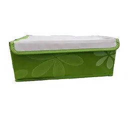 Non-Woven 24 Shelf Foldable Storage Box For Innerwear, Socks, Tie, Scarf ( 31X24X12 Cm)