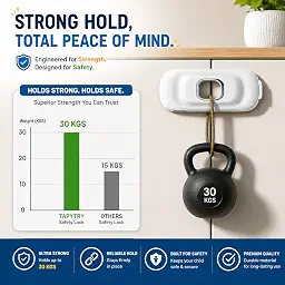 SPY KIDS® 4 Pack Child Safety Locks for Fridge, Cabinet & Drawer | Baby Proof Refrigerator Lock with Strong 3M Adhesive | No Drill Toddler Proof Lock for Sliding Windows, Oven, Cupboard | One-Hand Adu