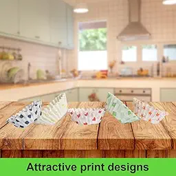 Paper Cupcake Liners, Paper Cups for Muffins, Cakes, Laddu Sweets Packing