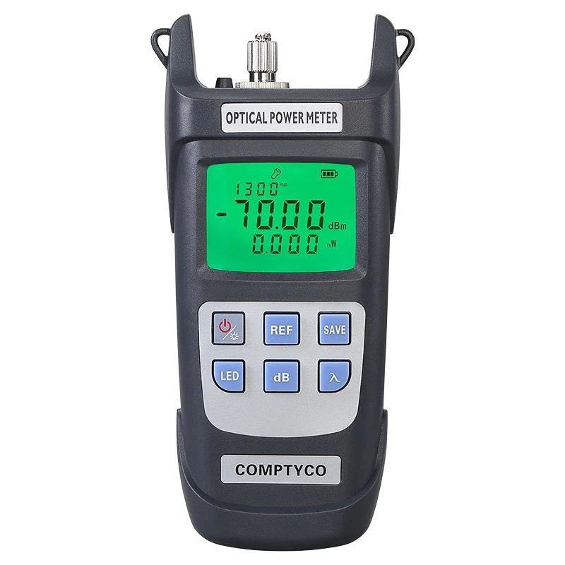 Buy Optical fiber tester 70+10dbm with SC/FC adapter 10 wavelength