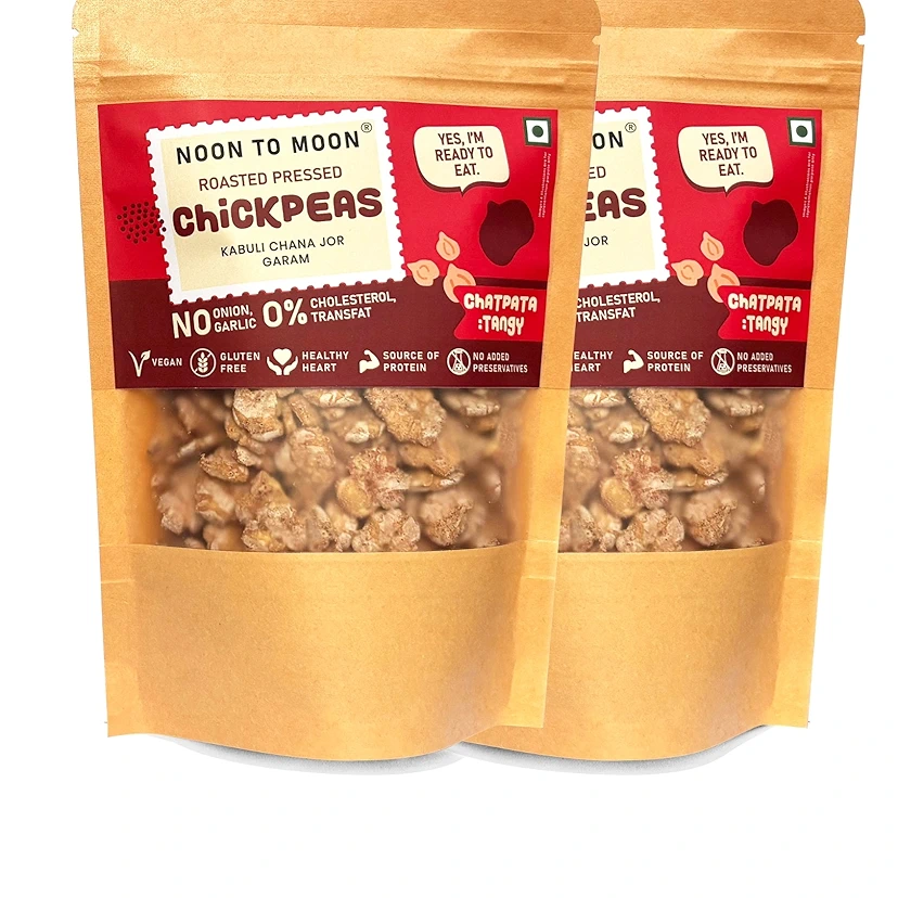 Noon to Moon Roasted Pressed Chickpeas (150g)