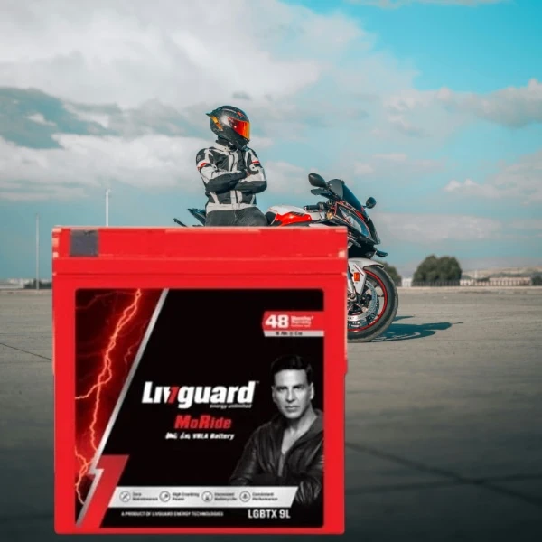 Livguard Two Wheeler Battery Livguard MoRide 9ah Two Wheeler Bike