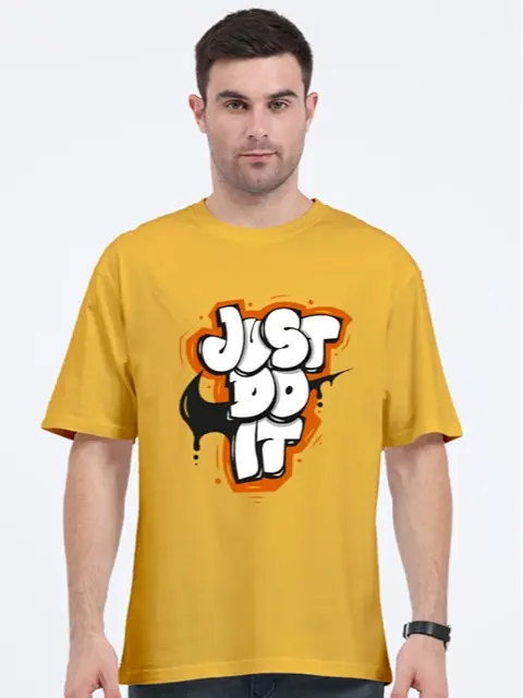 just do it oversized t shirt