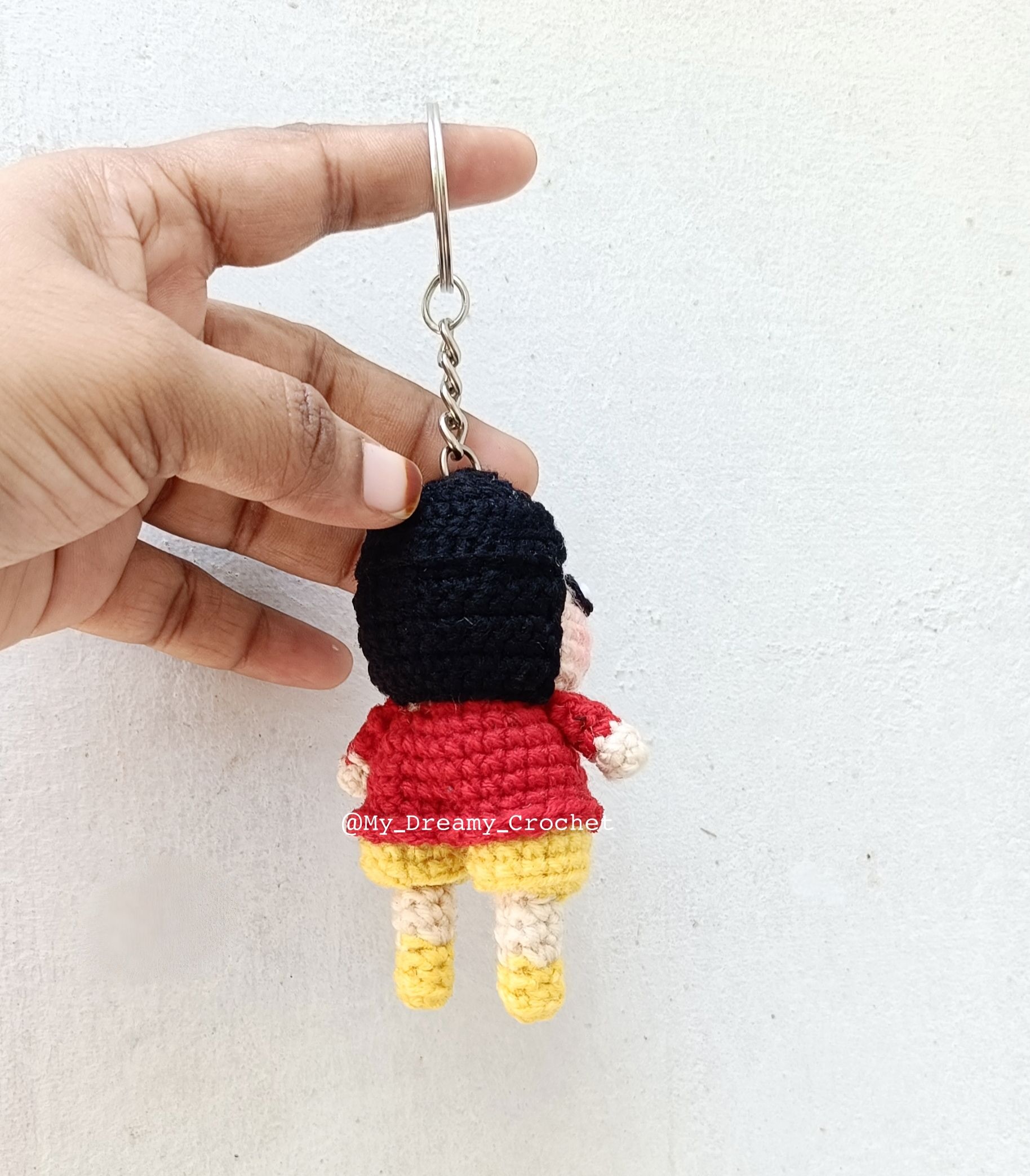 ハンドメイドアクセサリー kokinchan Buy Shinchan keychain | My Dreamy Crochet