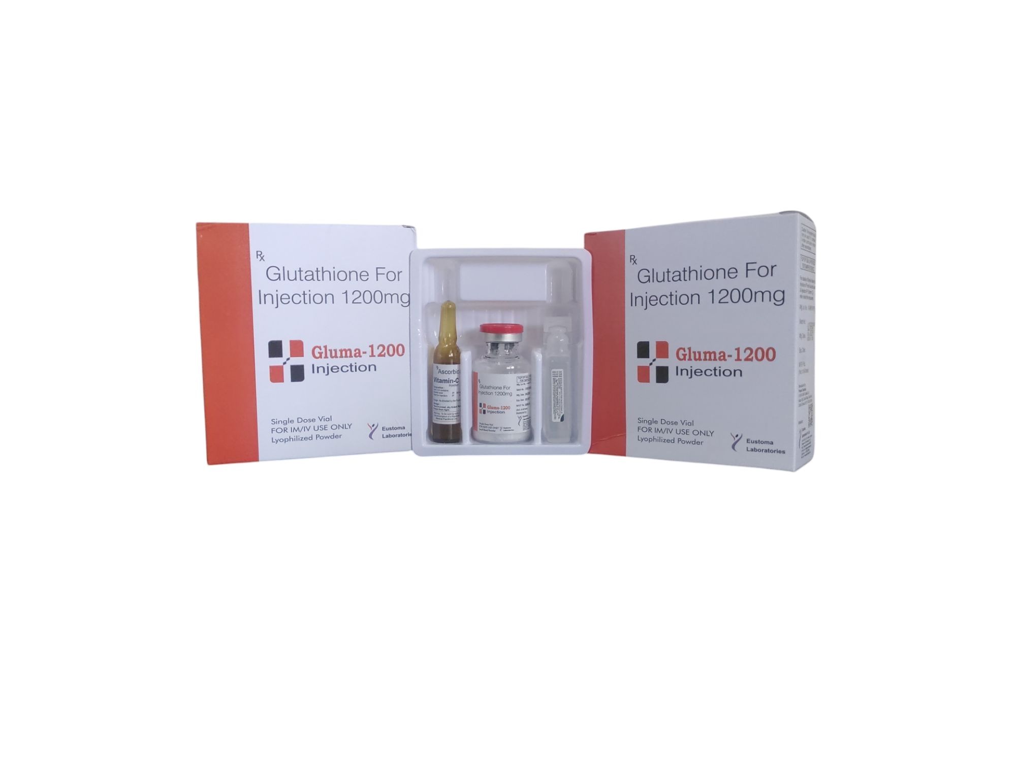 glutathione 1200mg injection Glutathione Injection 1200 Mg, For Clinical at ₹ 2800/vial in Panchkula main image 1