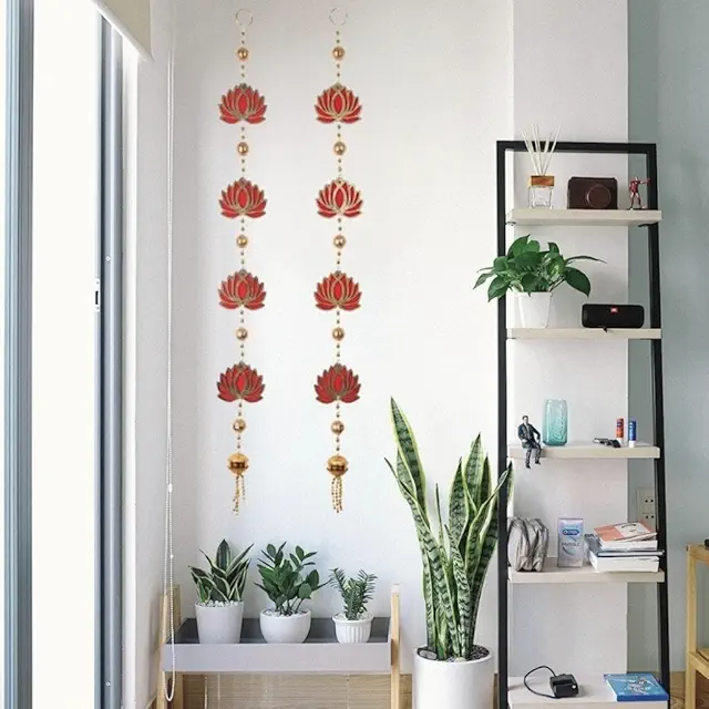 Lotus Hangings for Decoration | Hangings for Temple Decor | Beautiful Door Hangings for Main Entranc