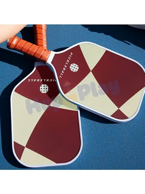 Set Pickleball Complet HUPIRCT – 2 Raquettes Fiberglass + 4 Balles + Sac De Transport Léger