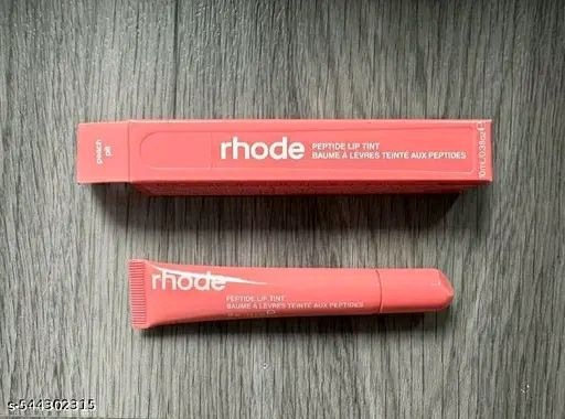 Buy RHODE Peptide Lip Tint & Lip Gloss Peach Pit 10ml | Naari Alankar