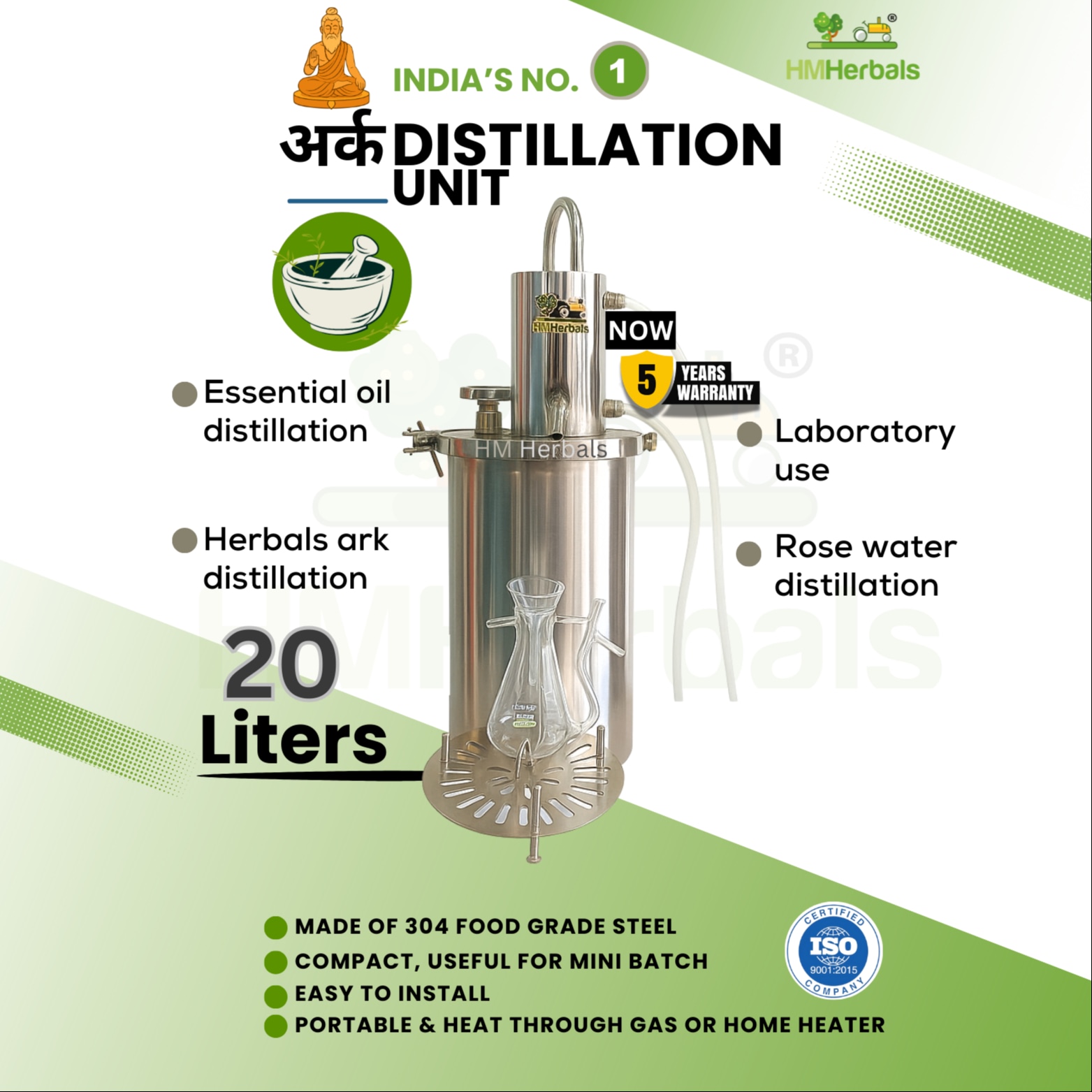 Mini Distillation Unit Buy Mini ark distillation unit | HM Herbals