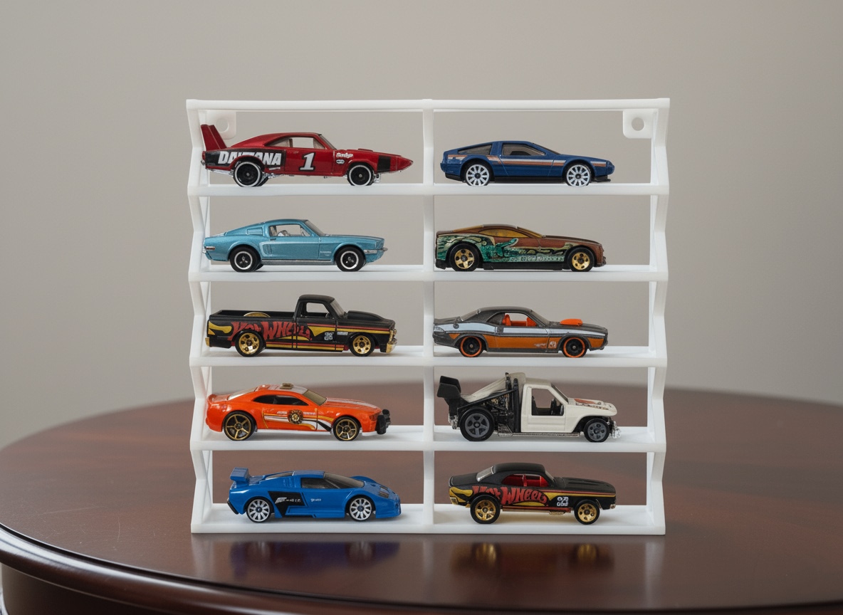 Hot Wheels 6 Slot Display Stand for Diecast Cars