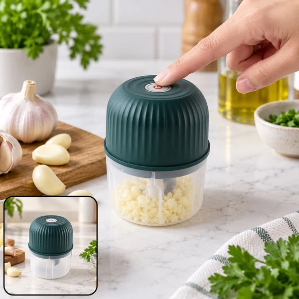 Simple Usb Key Buy Easy Mini USB Rechargeable Electric Garlic Chopper Crusher for ...