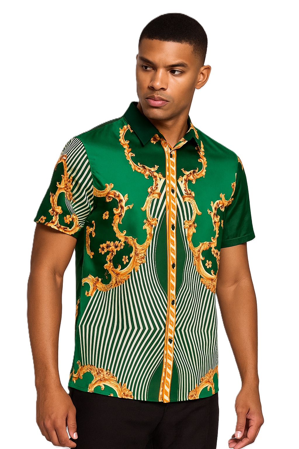 Buy Appywave Printed Designer Shirt, Pushpa 2 The Rule, Green