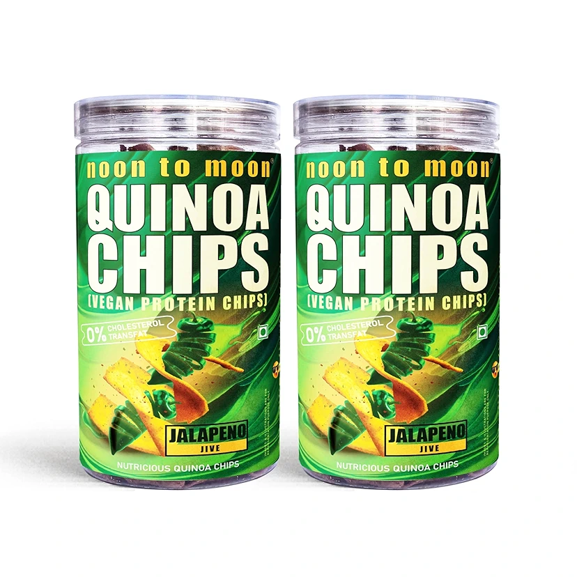Noon to Moon Quinoa Chips Jalapeno Jive (150g)