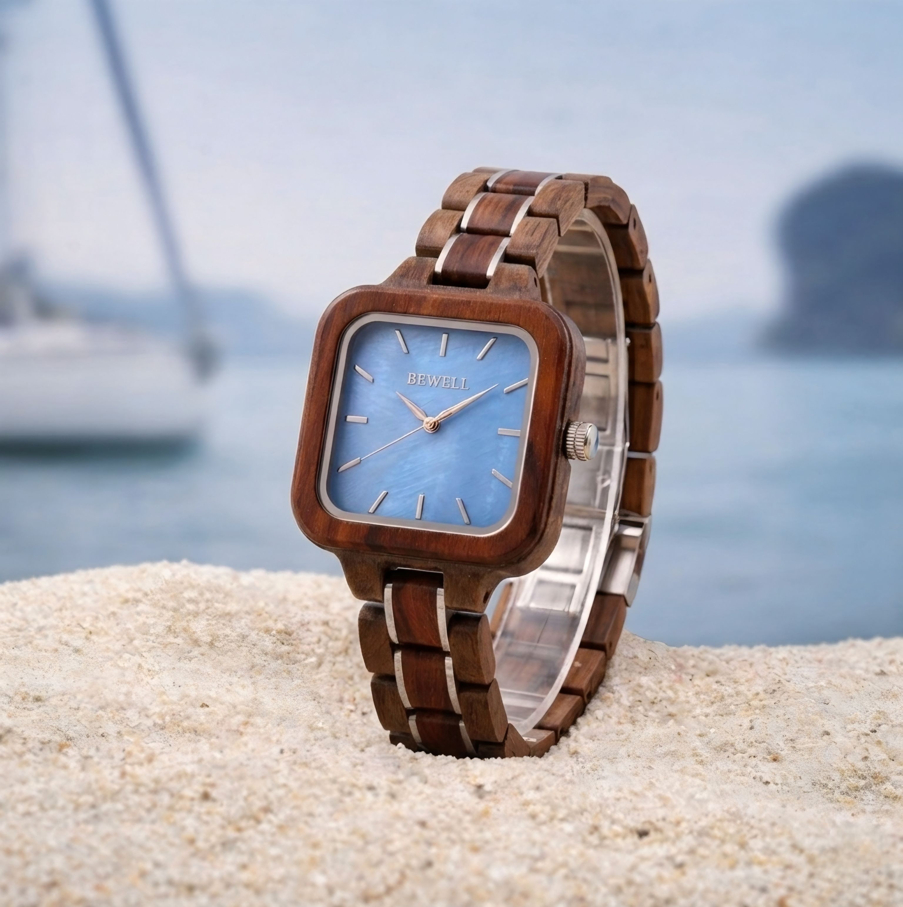 Buy Azanya - Men's Green Sandalwood Watch | Sacred aura