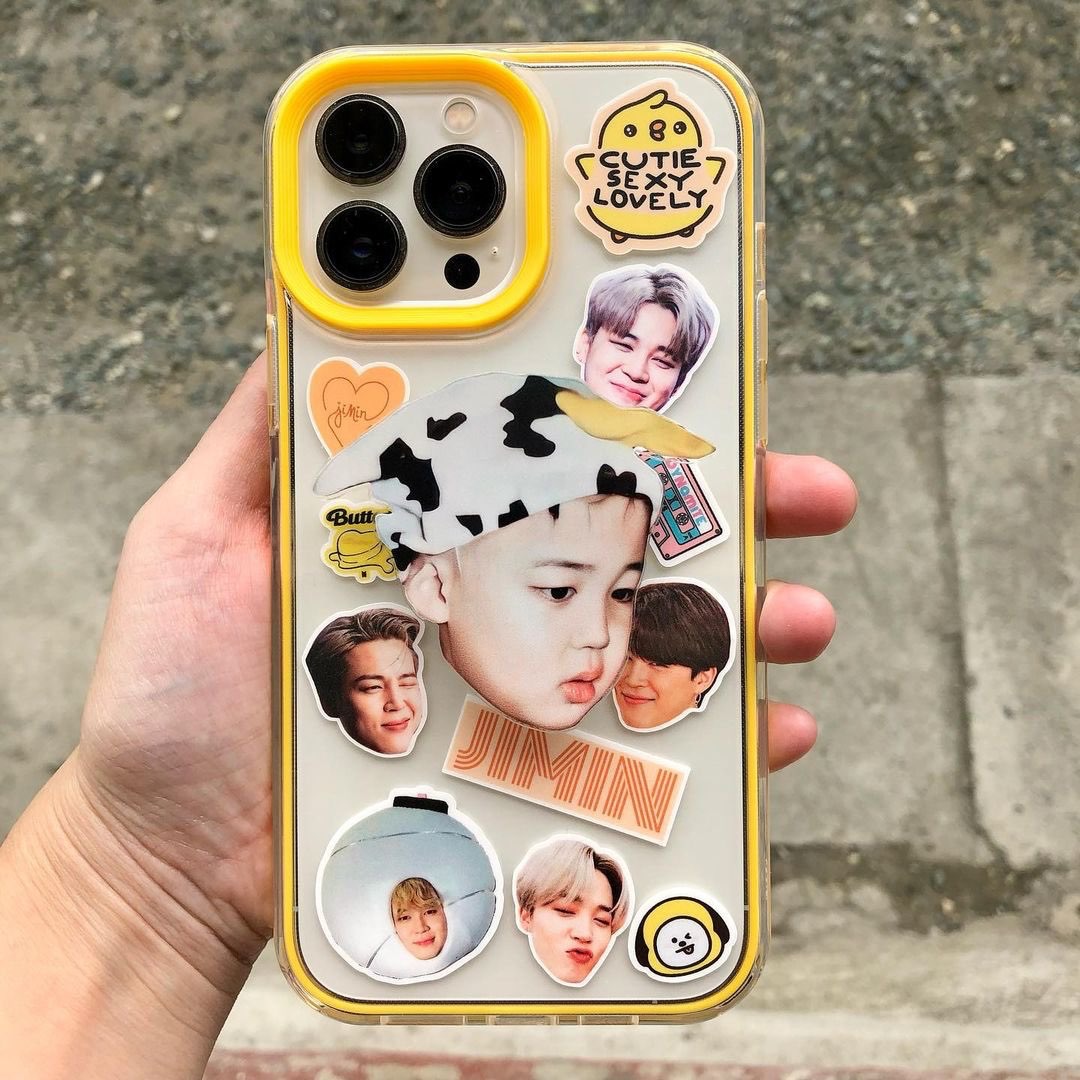 Buy Yellow Town India BTS Baby JIMIN Phone Grip Pop Holder with