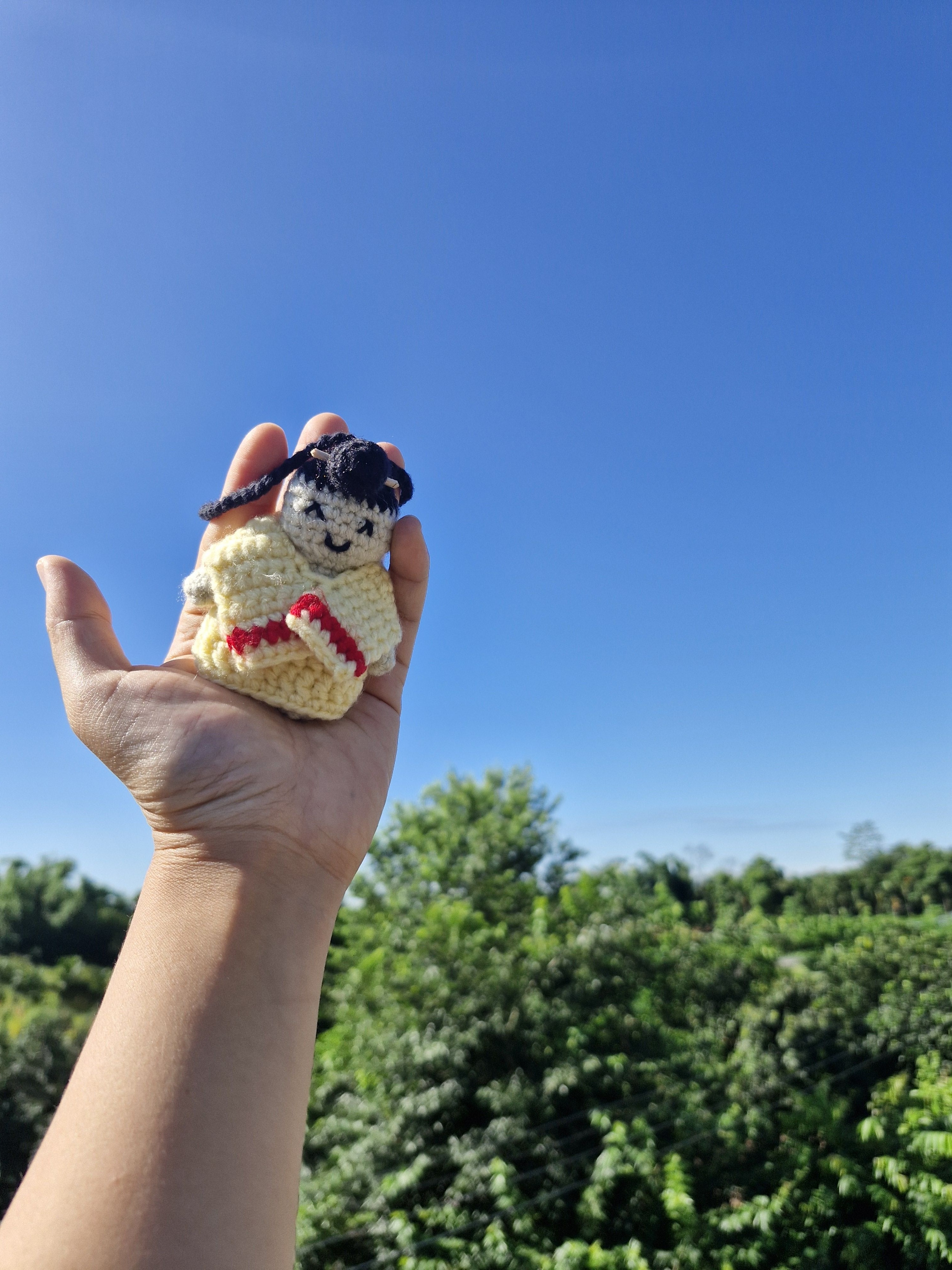 Buy Nyishi Tribe Male Crochet Car Mirror Hanging | Mineko's