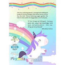 UNICORN COLORING - 16 pages to color