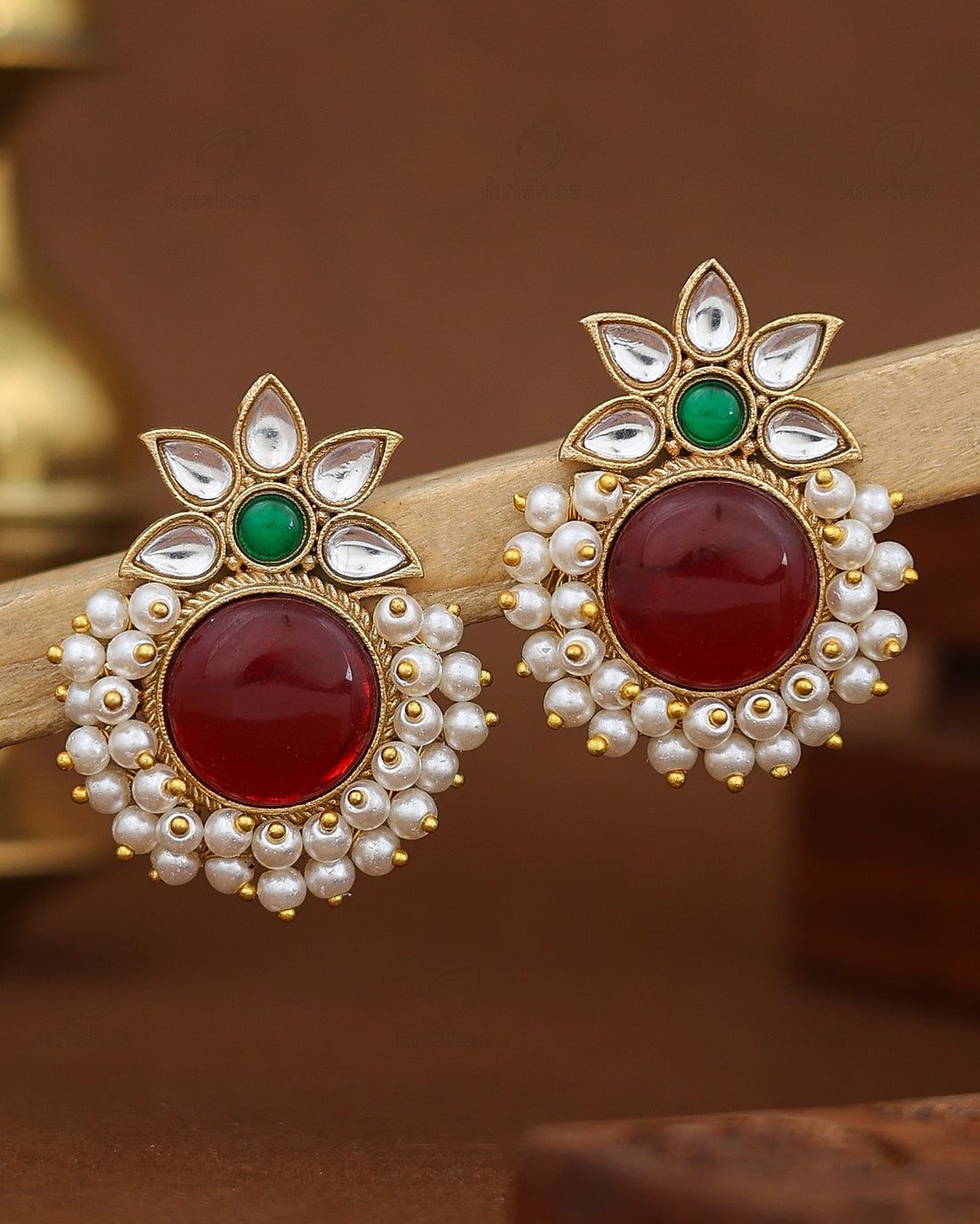 Jasmine Premium Gold Stud