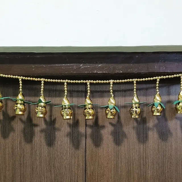 KalashToran for Main Door Latest Home Decoration Entrance Hanging Handmade Bandarwal Pearl Plastic B
