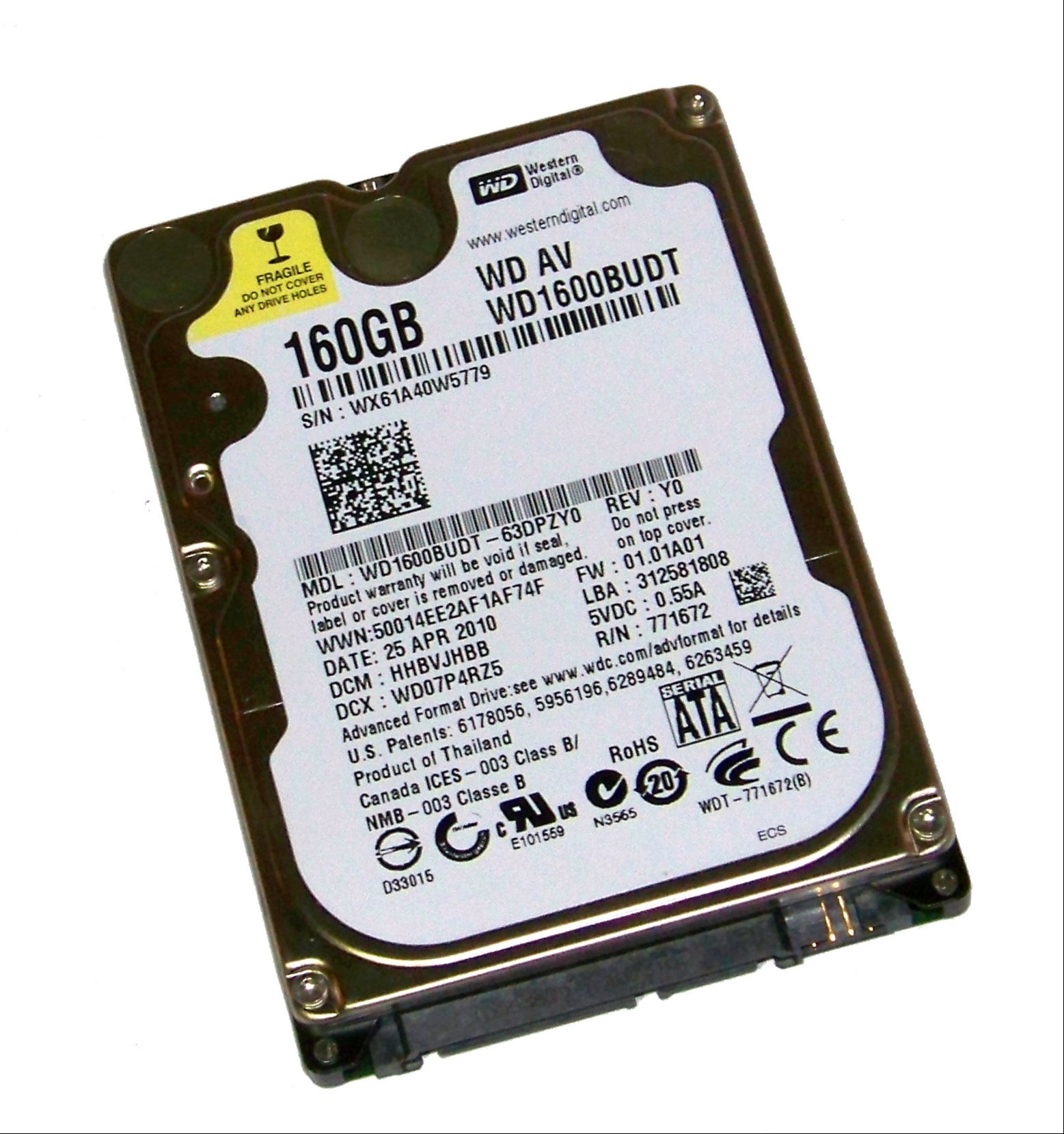 500GB Seagate/WD/Toshiba (Renewed) Hard disk Laptop 2.5
