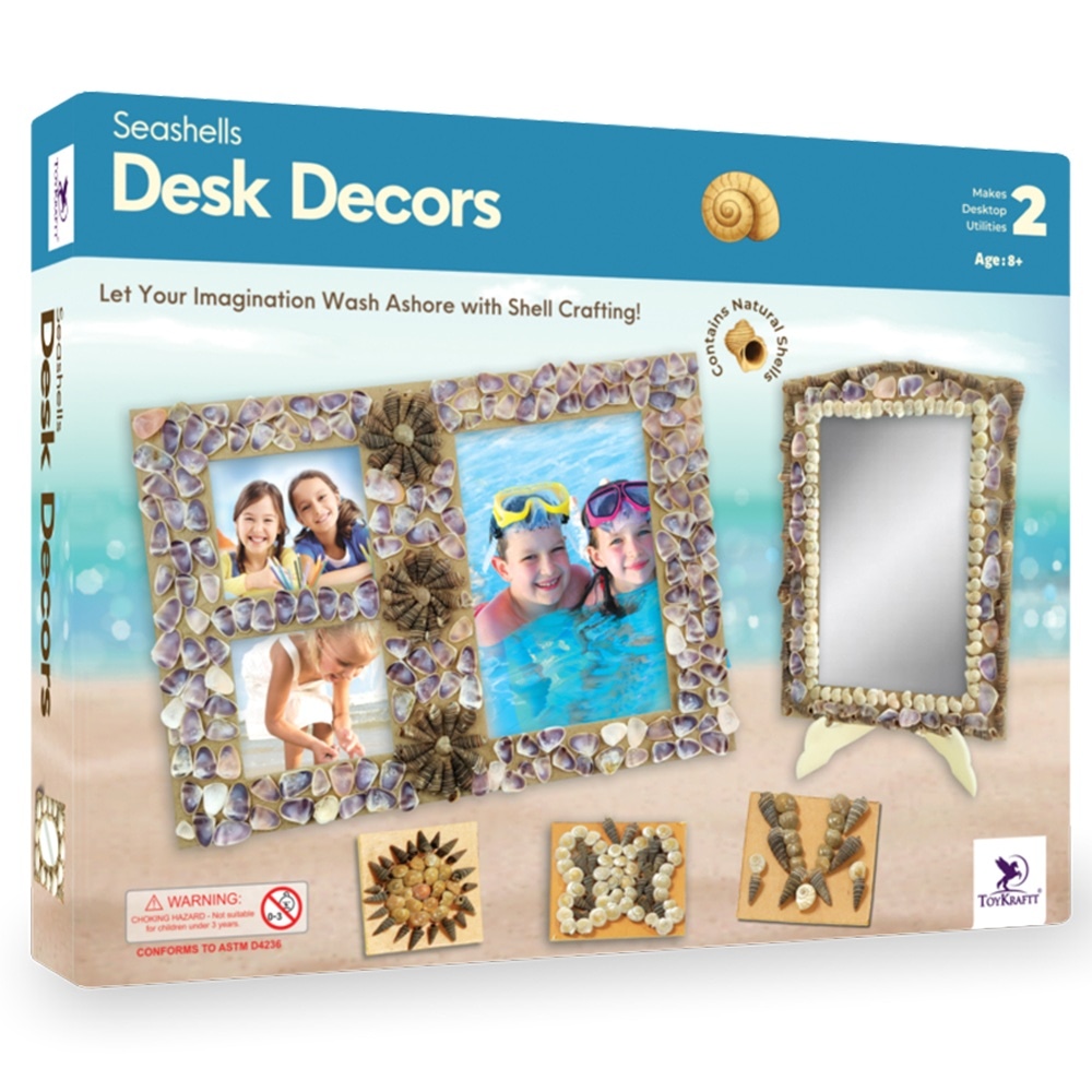 Seashells Desk Decors DIY art and craft kit