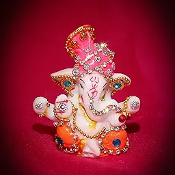 Dashboard Ganesha Idol for Home decor-6Cm