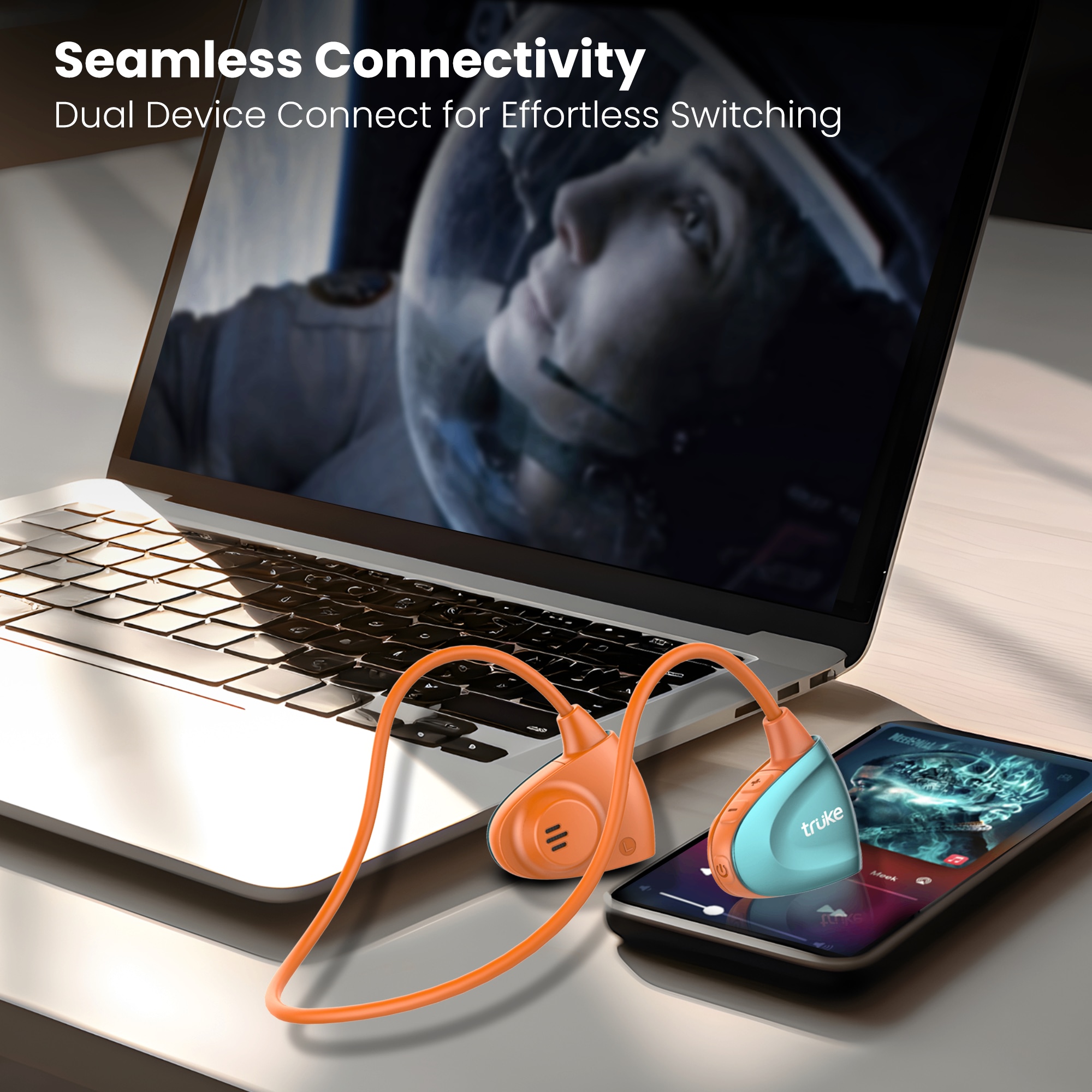 Buy Yoga Beat Open-Ear Headset with 30H Playtime, Dual Pairing - Main Image