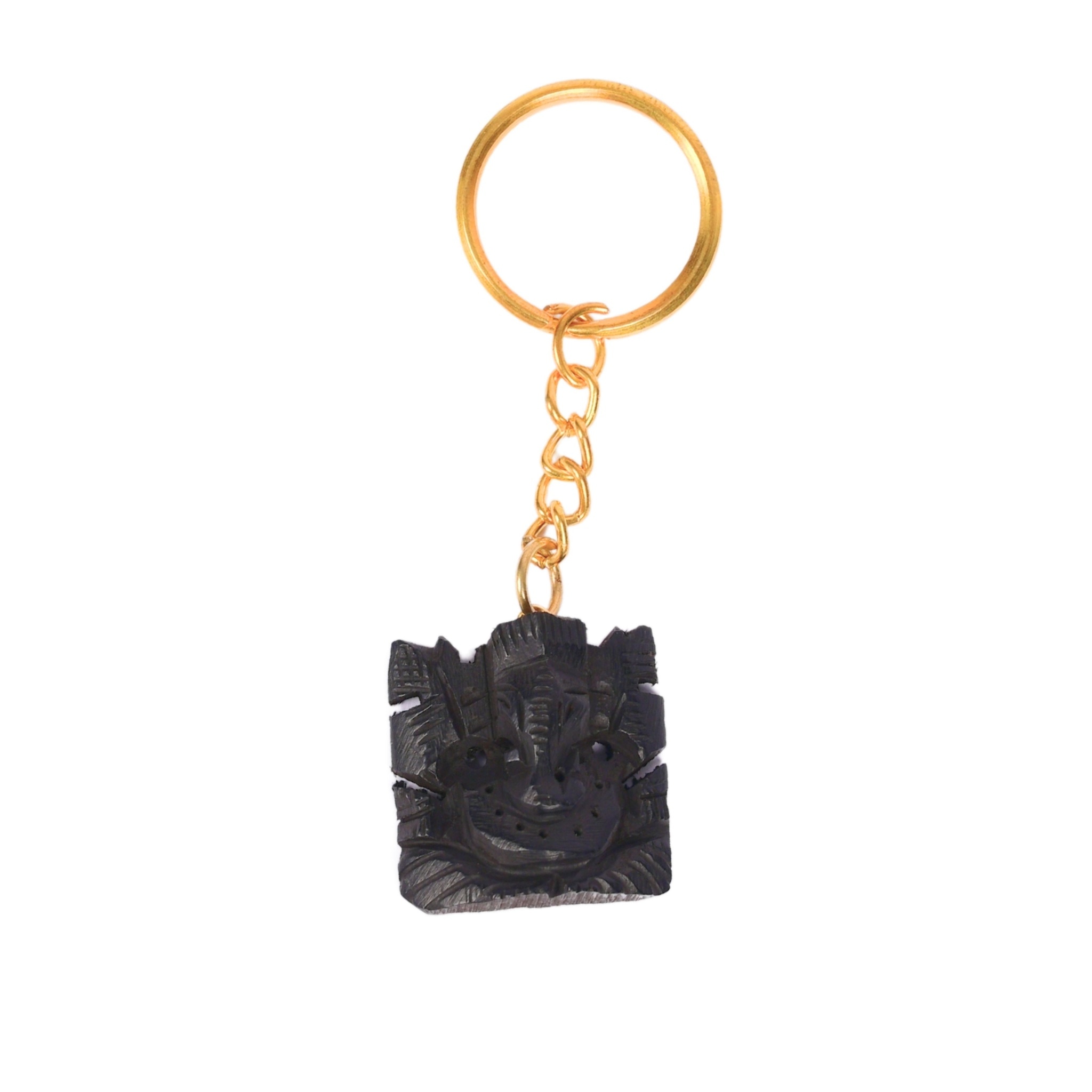 WoCra® Karungali Key chain Hanuman Gada Online Ebony Wood