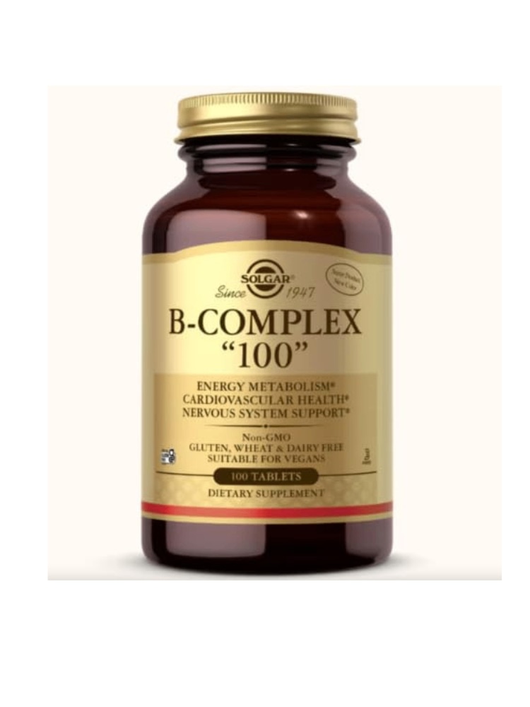 Buy Solgar B-Complex | 100 Vegetable Capsules | The Nutrition Cart