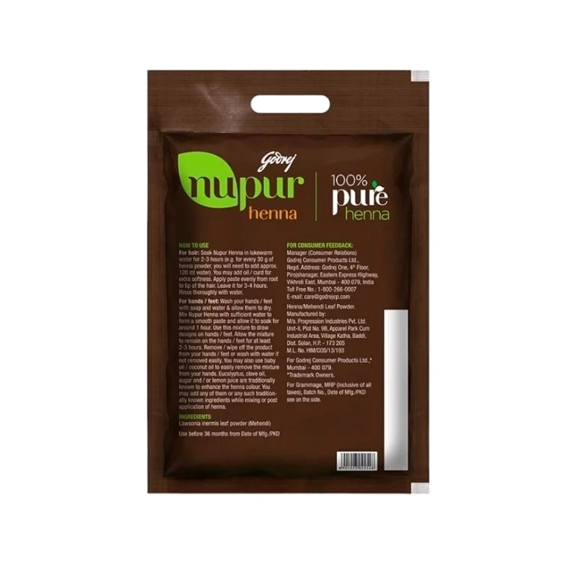Buy Godrej Nupur Henna 150 Gram Pack | Parveen Enterprises