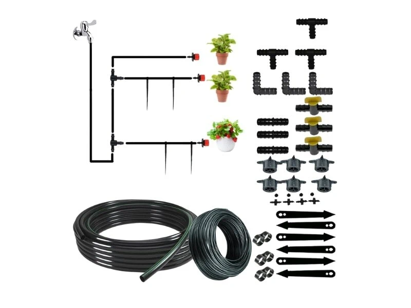 Drip Irrigation Kit for 30 Plants : Efficient and Easy Gardening
