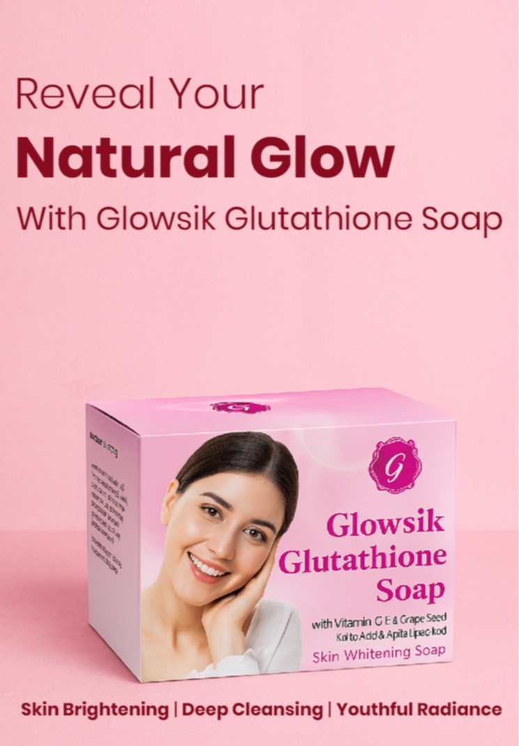 glowsik glutathione soap Buy GLOWSIK Glutathione Capsules for Skin Health And acne free glowing skin  with Vitamin C & E